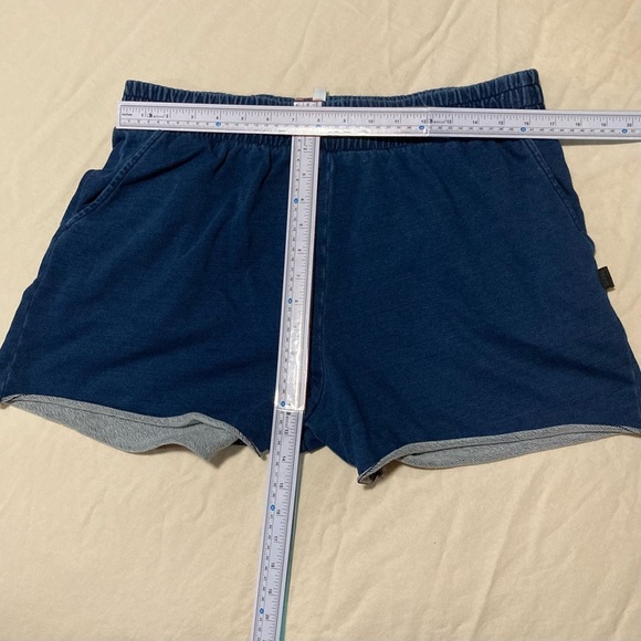 Fabletics Blue Knit Athletic Shorts - Picture 3 of 14